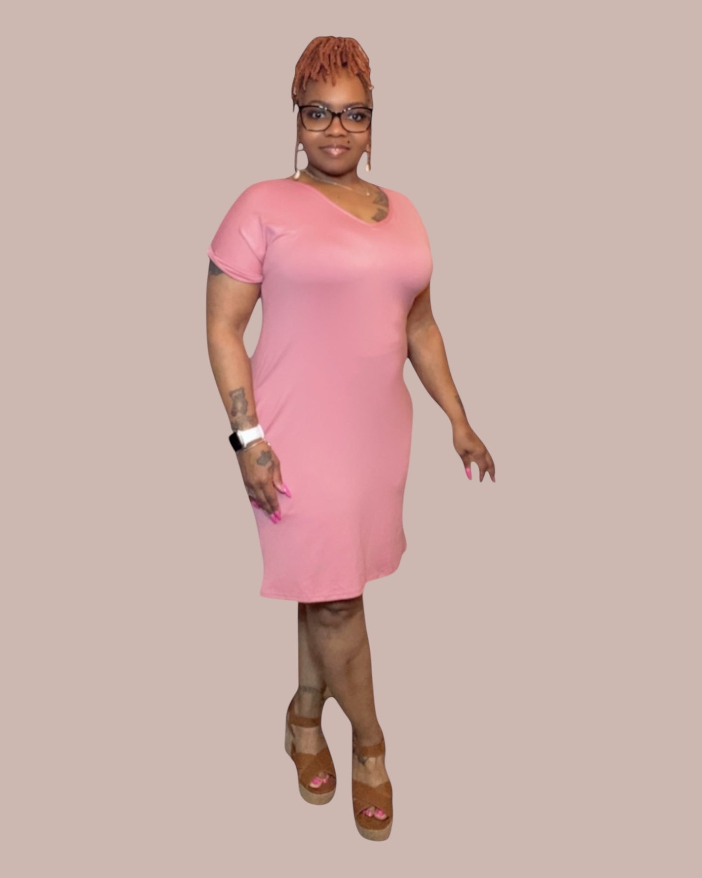 SIMPLE T-SHIRT DRESS (POLIGNAC)