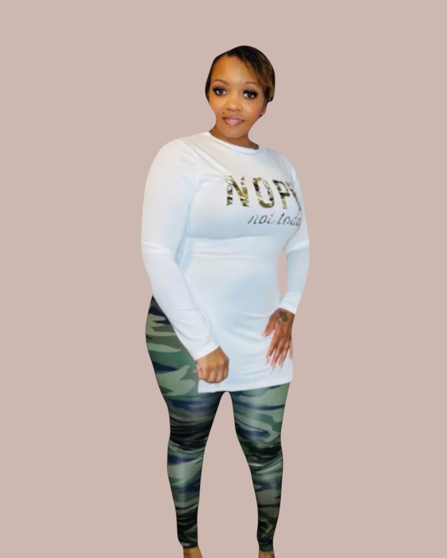 CAMO LEGGING SET
