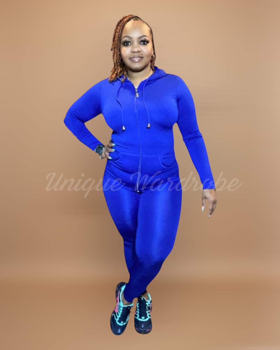 TRACK ME SET(ROYAL BLUE)