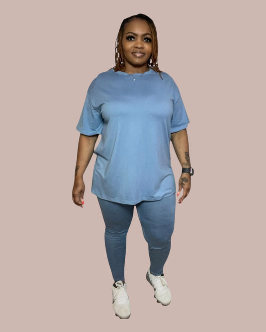 CHILL SET (FADED DENIM)