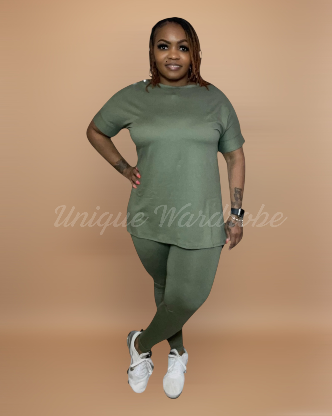 COMFY BRUNCH SET (LT. OLIVE)