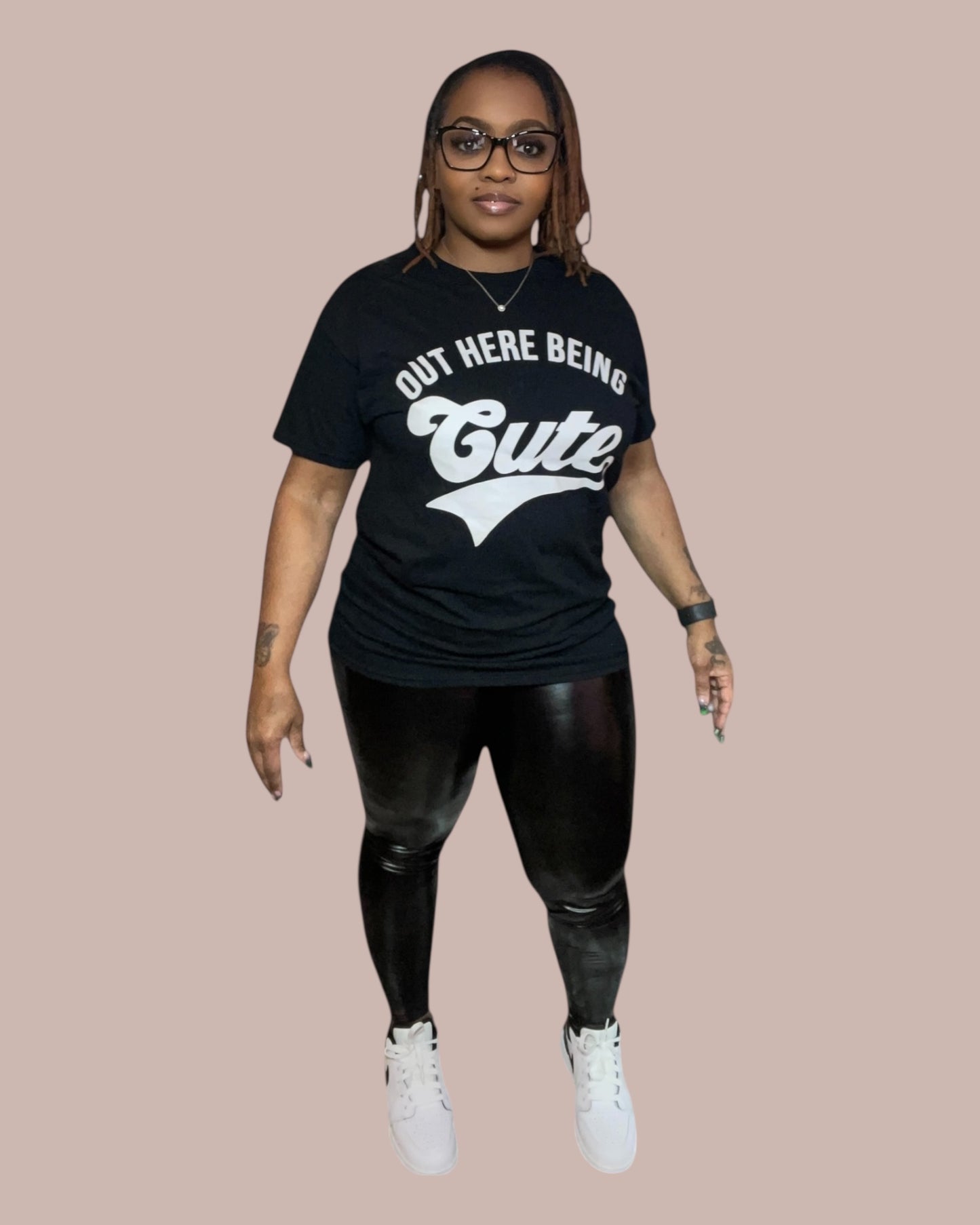 FAUX LEATHER LEGGINGS (BLACK)