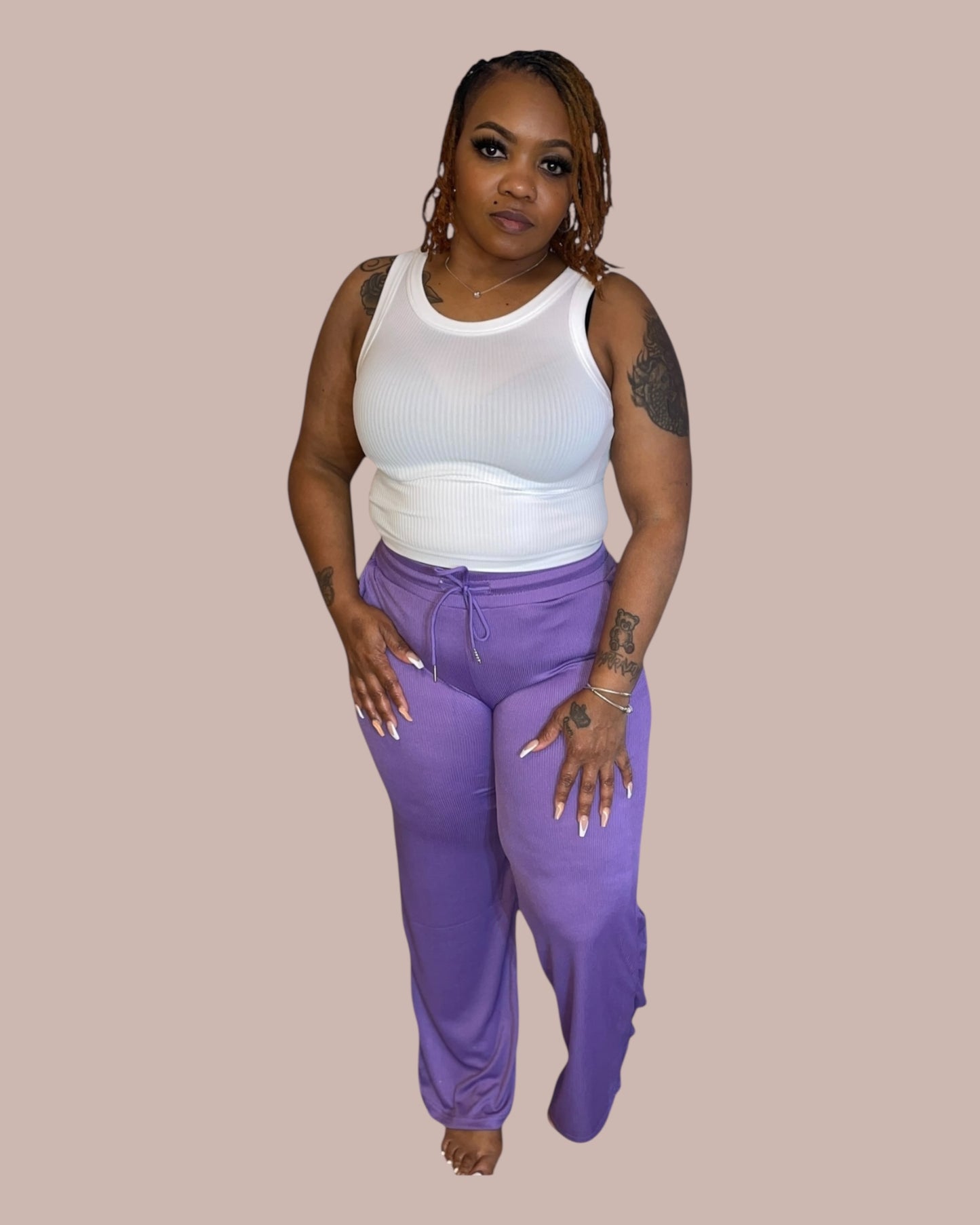 BELLA EVERYDAY PANTS (LILAC)