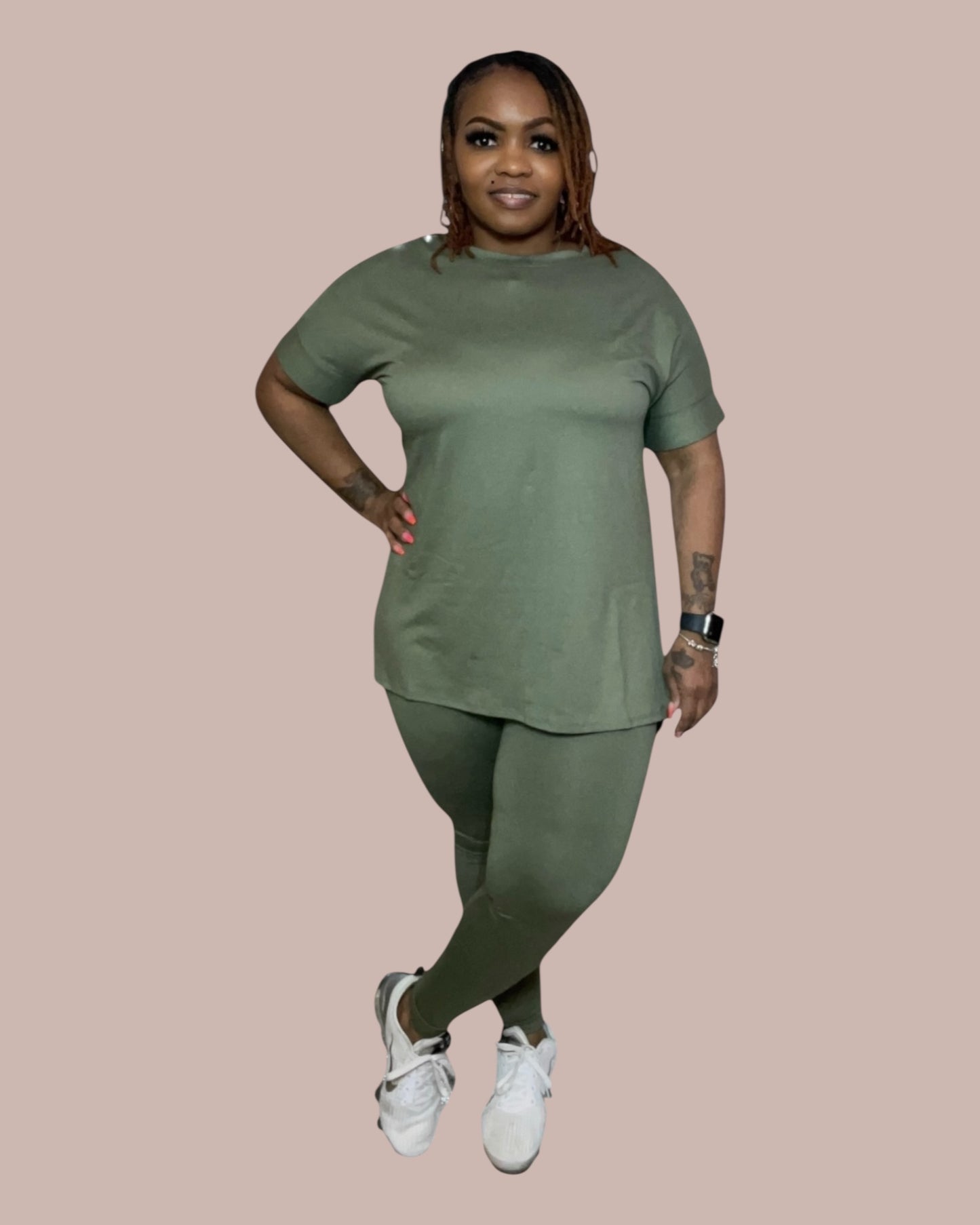 COMFY BRUNCH SET (LT. OLIVE)