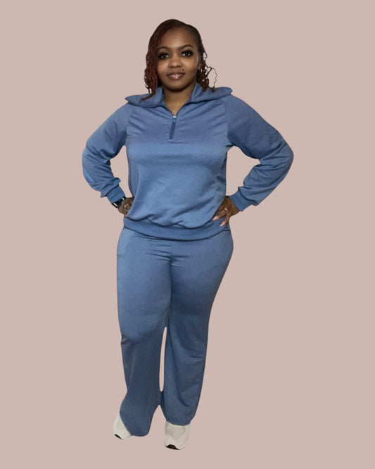 COZY LUXE SET (BLUE)