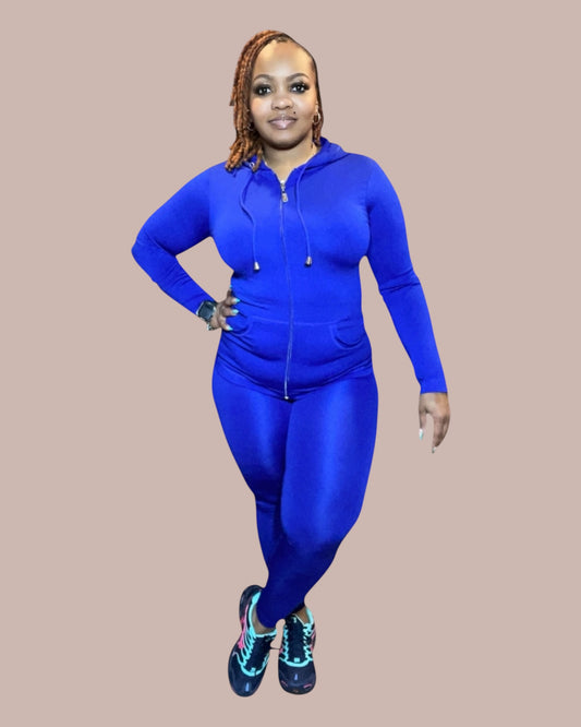 TRACK ME SET(ROYAL BLUE)
