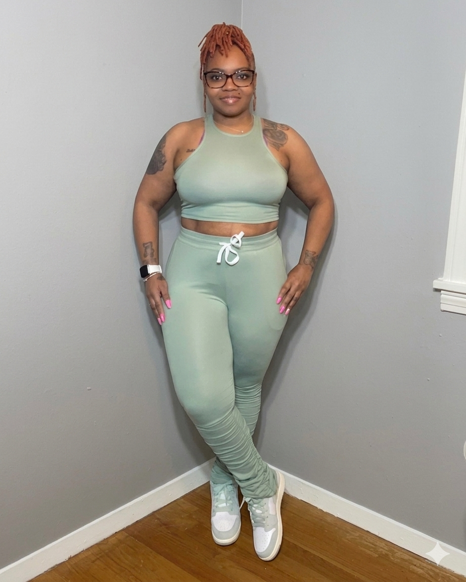 STACKED LEGGING SET (GREEN BAY)