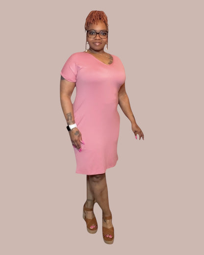 SIMPLE T-SHIRT DRESS (POLIGNAC)
