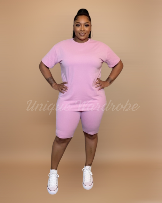 EASY BREEZY SET (PINK)