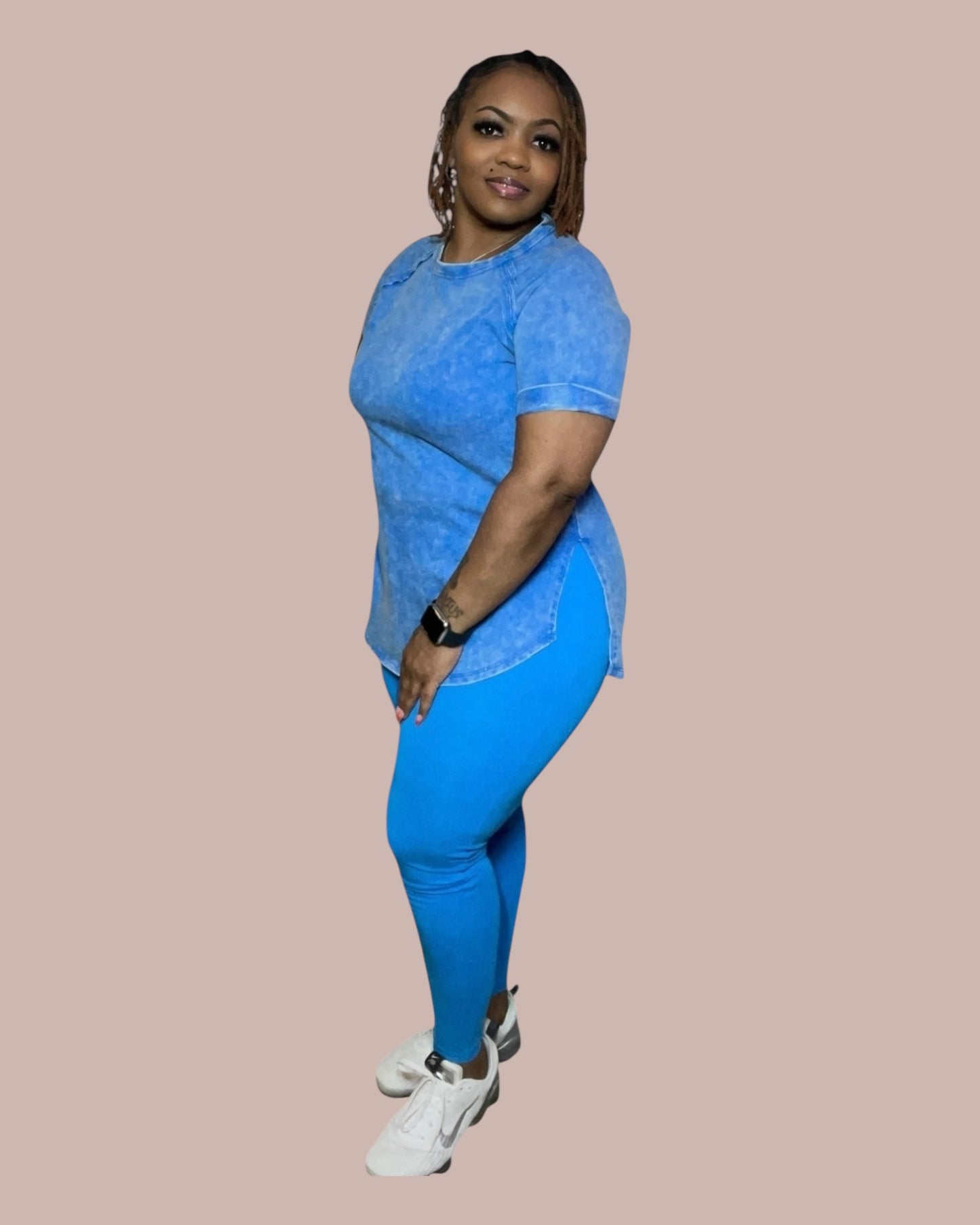ACID WASH SET (OCEAN BLUE)