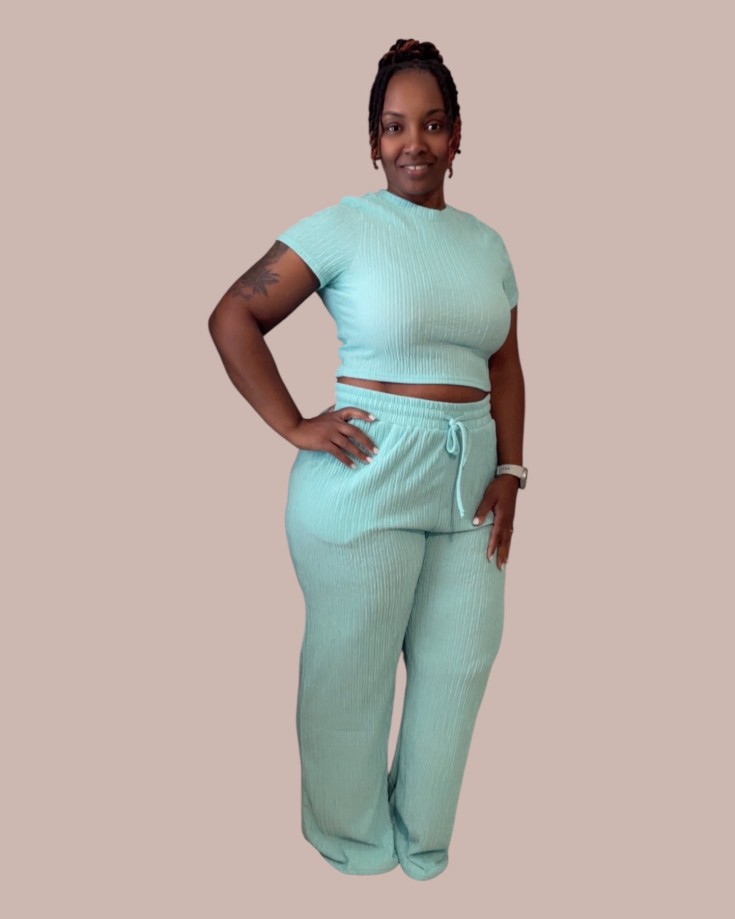 CRINKLE DAZE SET (BLUE)