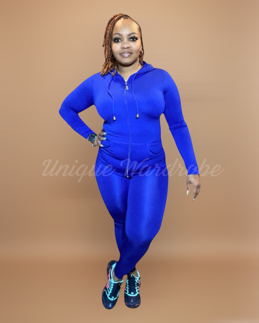 TRACK ME SET(ROYAL BLUE)