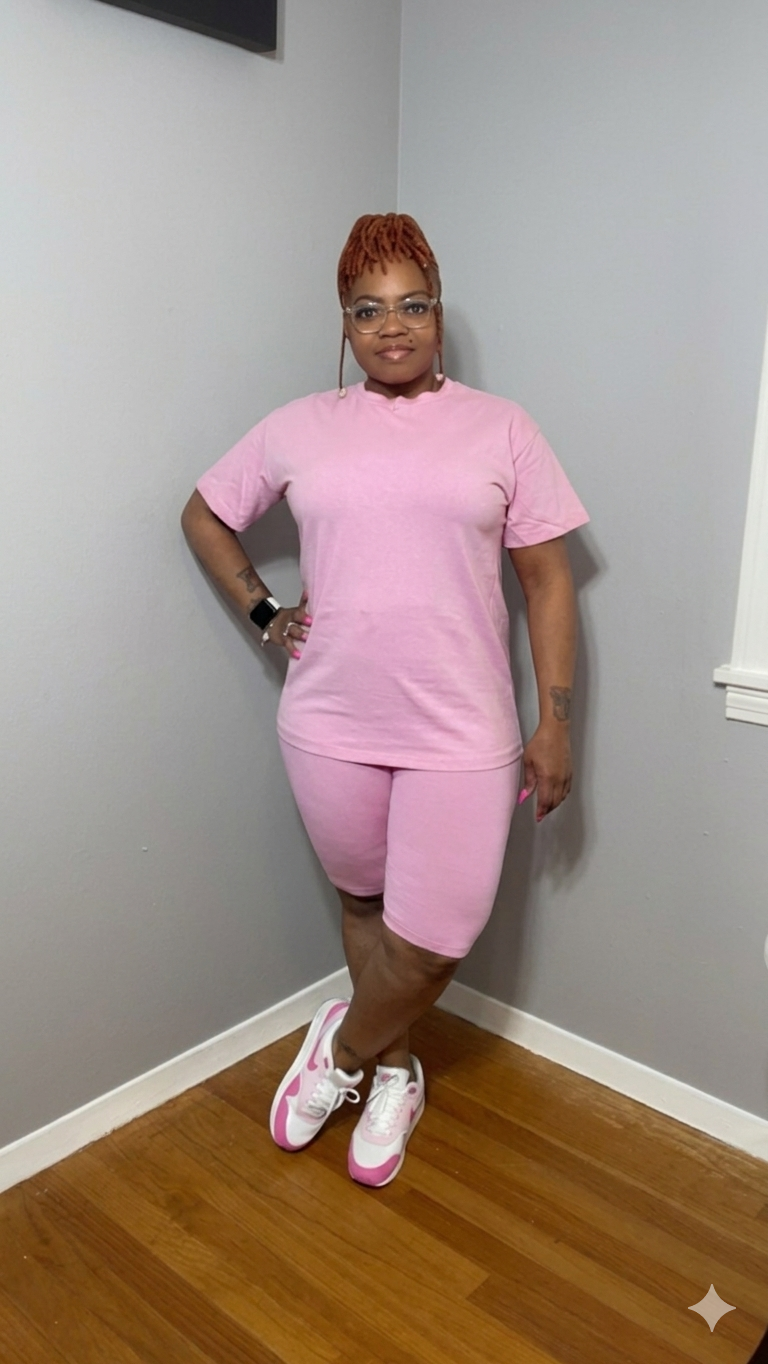 EASY BREEZY SET (PINK)