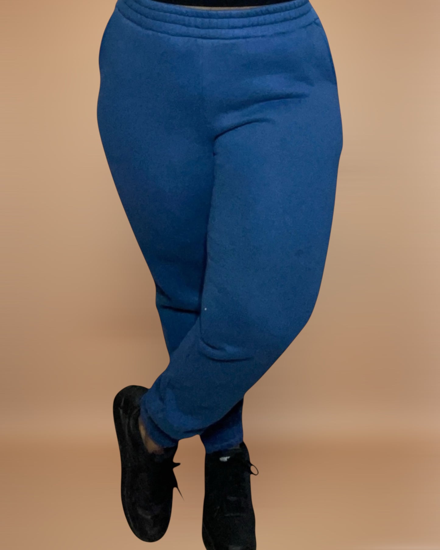 FLEECE JOGGERS (BLUE)