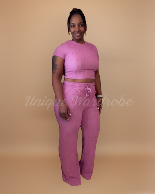 CRINKLE DAZE SET (PURPLE)