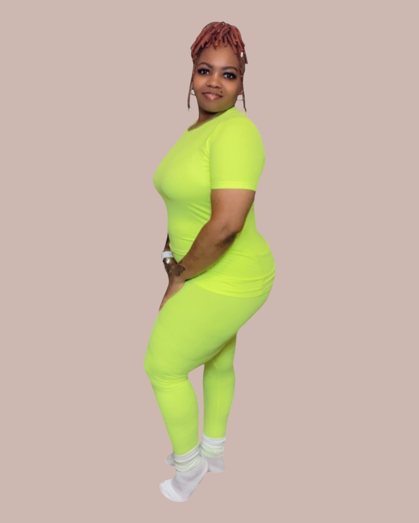 ESSENTIAL BASIC SET (NEON YELLOW)