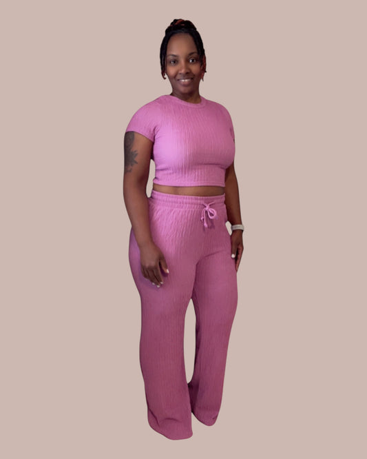 CRINKLE DAZE SET (PURPLE)
