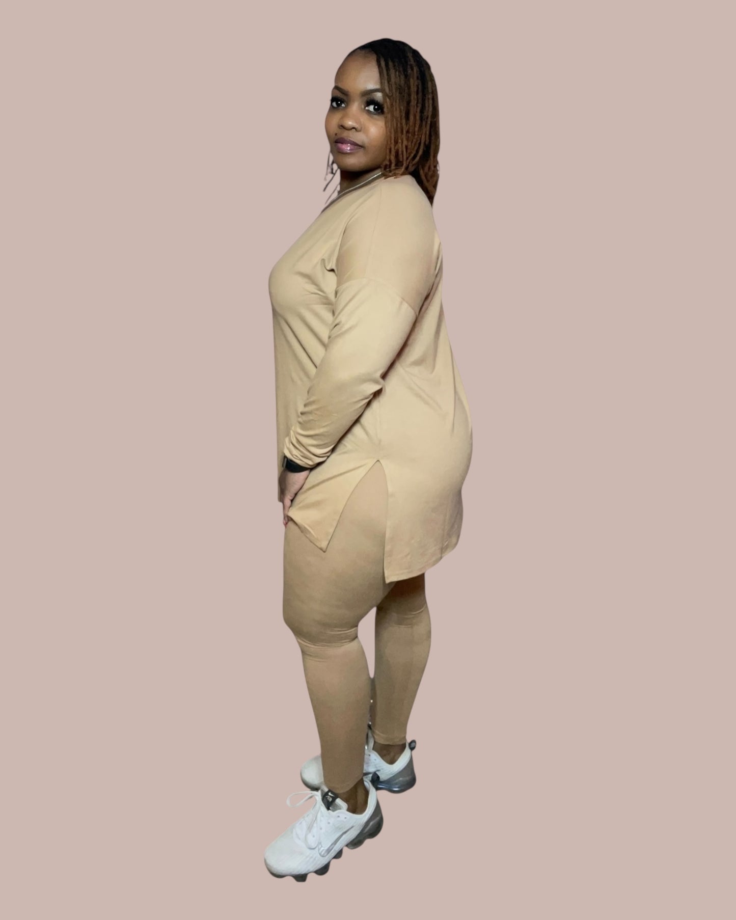 FALL LEGGING SET (DK BRUSH)