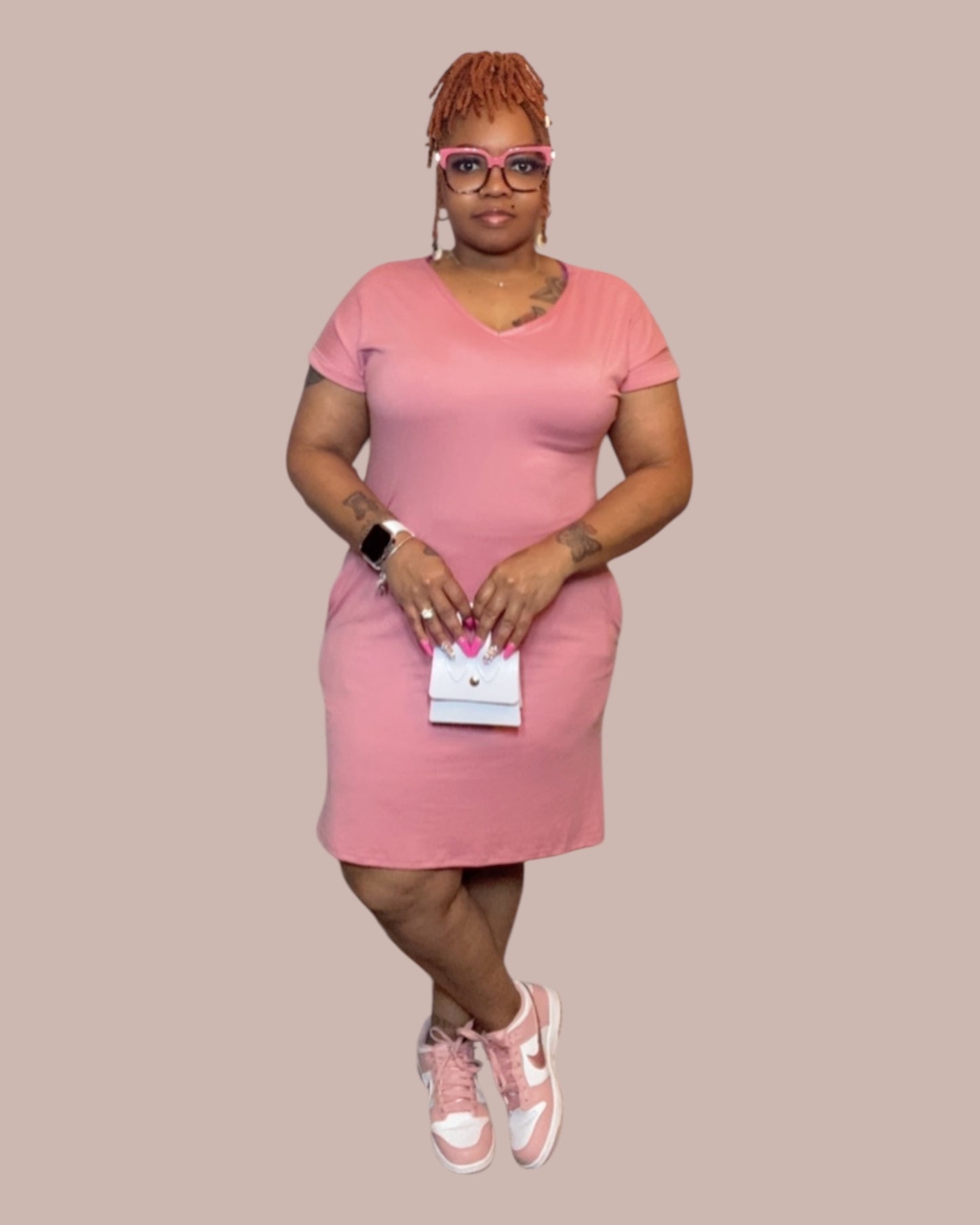 SIMPLE T-SHIRT DRESS (POLIGNAC)