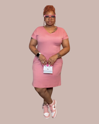 SIMPLE T-SHIRT DRESS (POLIGNAC)