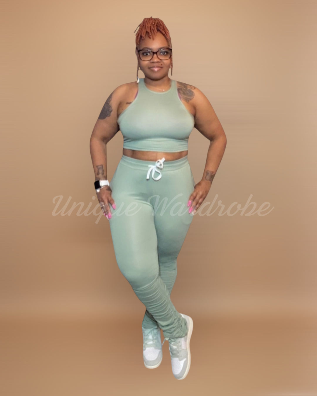 STACKED LEGGING SET (GREEN BAY)