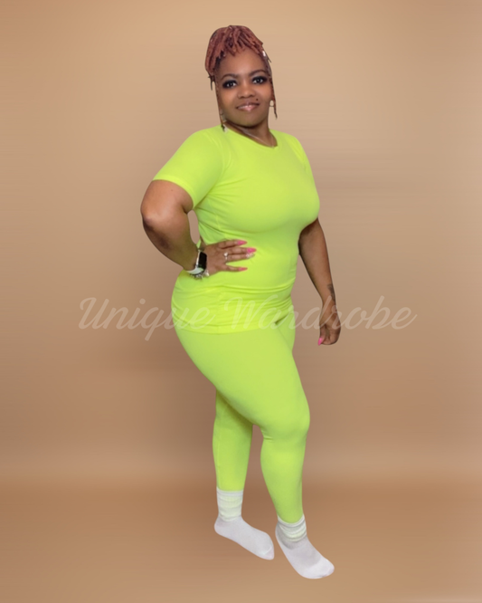 ESSENTIAL BASIC SET (NEON YELLOW)