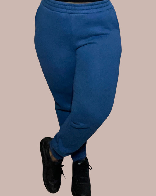 FLEECE JOGGERS (BLUE)