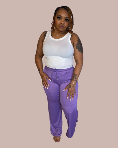 BELLA EVERYDAY PANTS (LILAC)