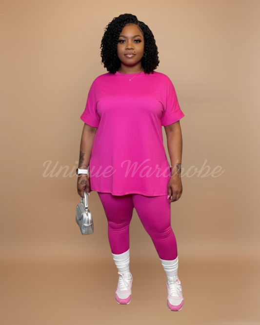 COMFY BRUNCH SET (NEON PINK)
