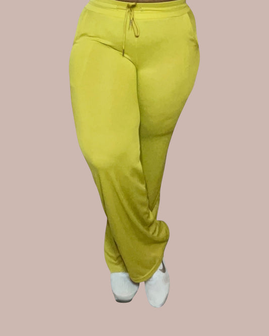 BELLA EVERYDAY PANTS (LEMON GINGER)