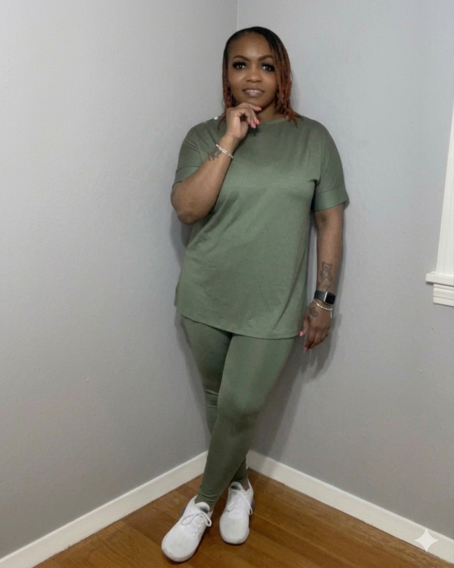 COMFY BRUNCH SET (LT. OLIVE)