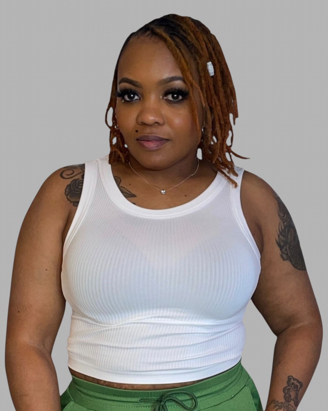SEAMLESS CROP TANK