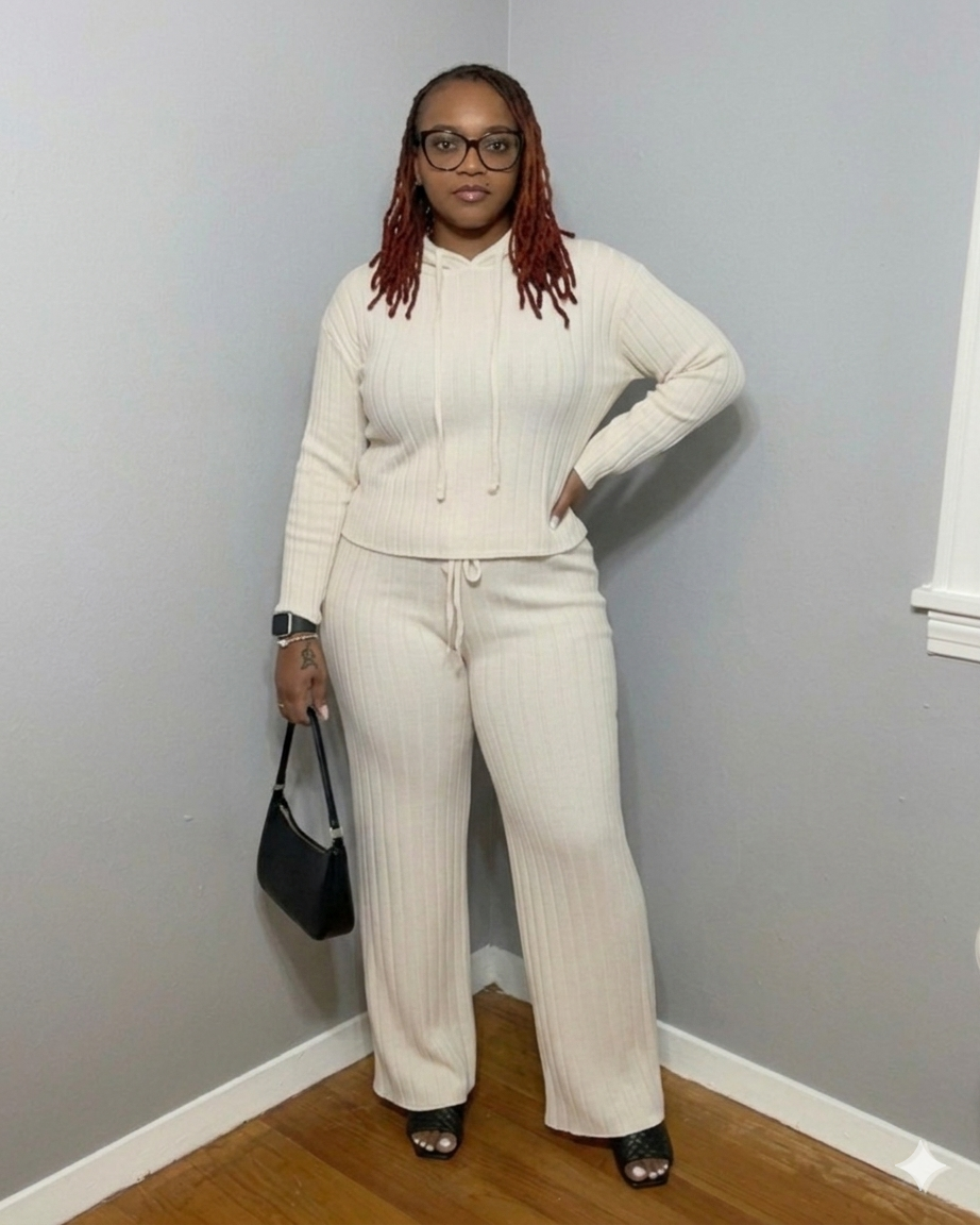 ZOLA KNIT SET (OATMEAL)