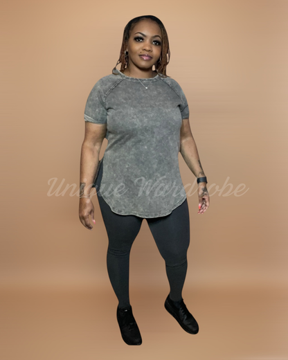 ACID WASH SET (MOCHA GRAY)