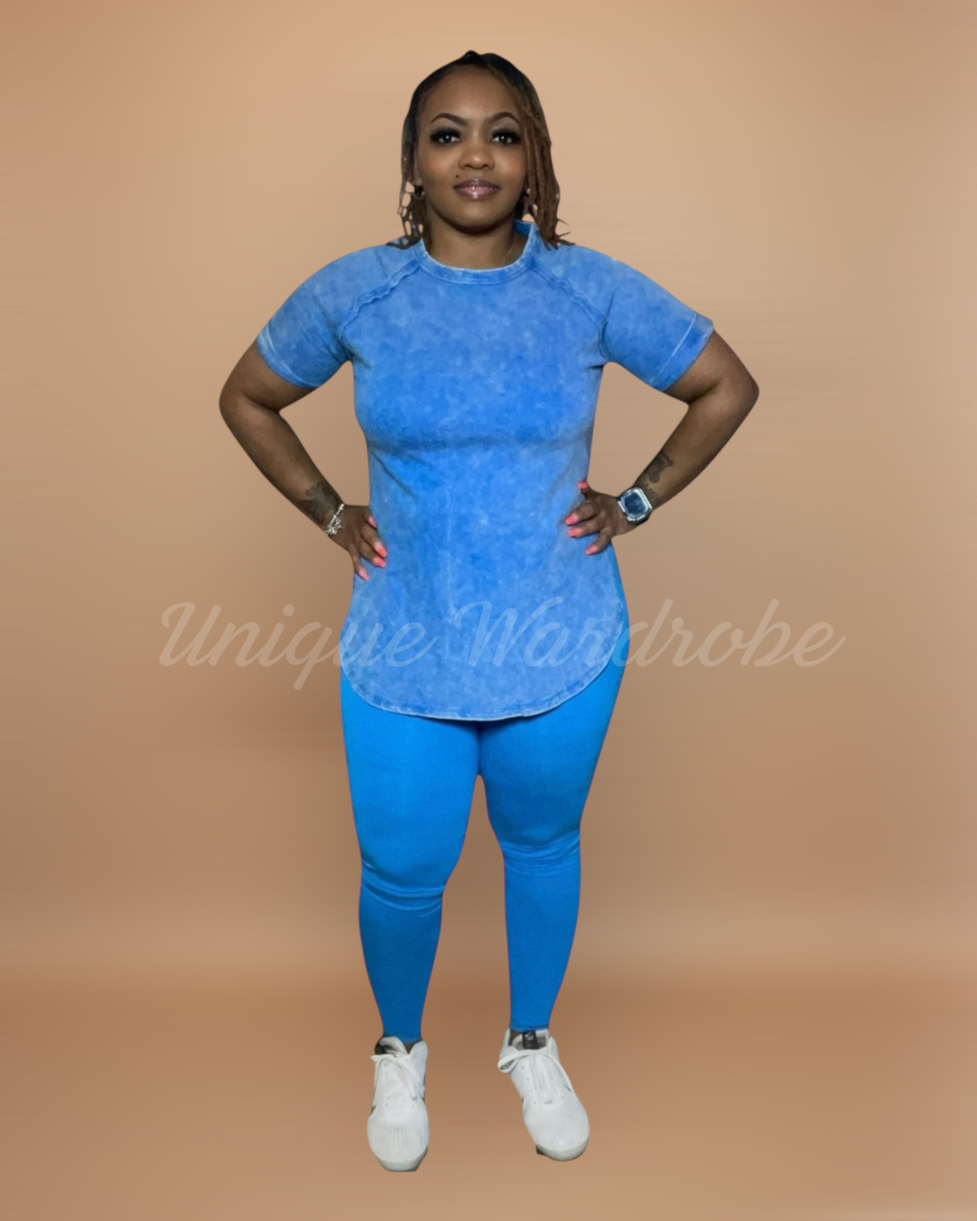 ACID WASH SET (OCEAN BLUE)