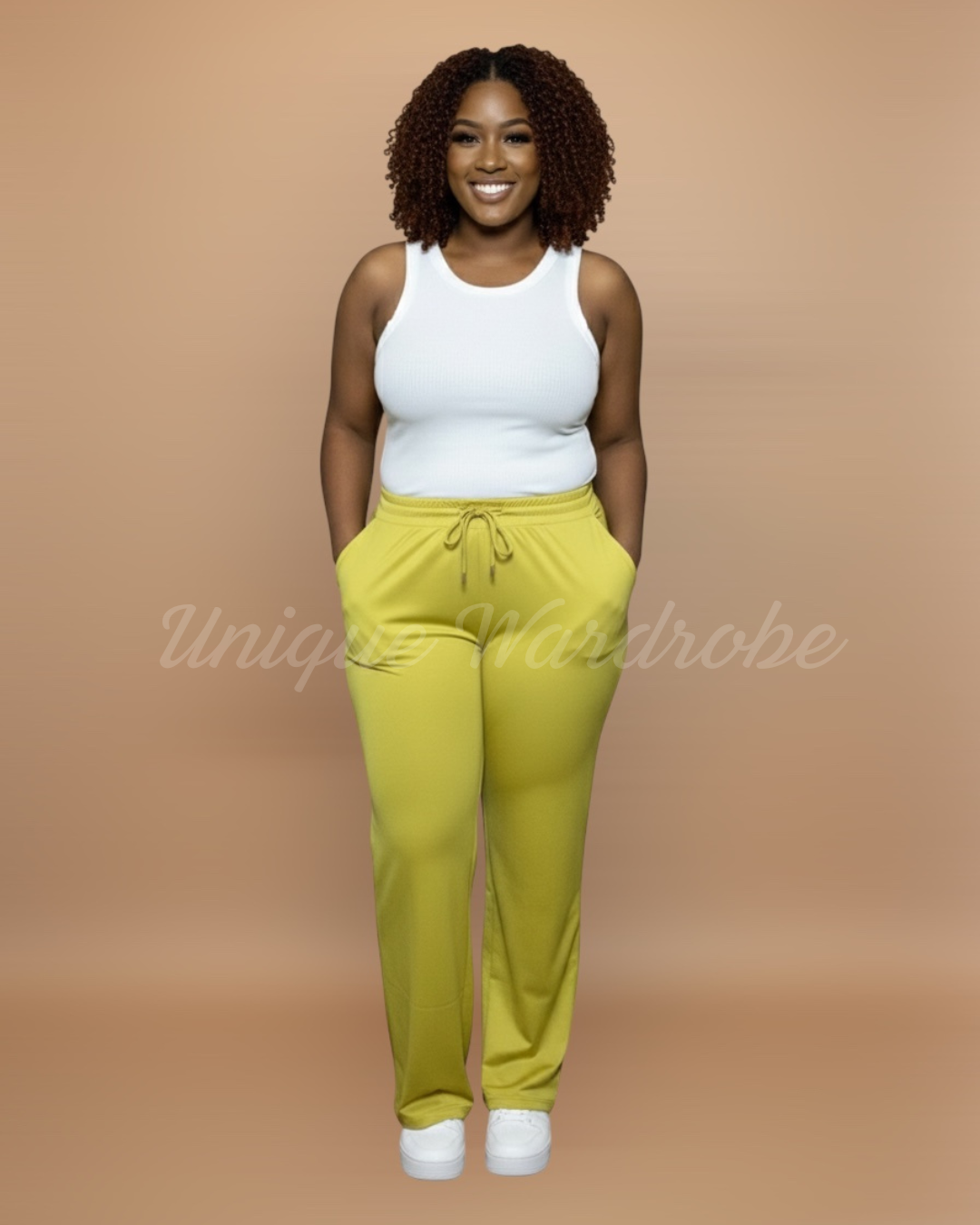 BELLA EVERYDAY PANTS (LEMON GINGER)