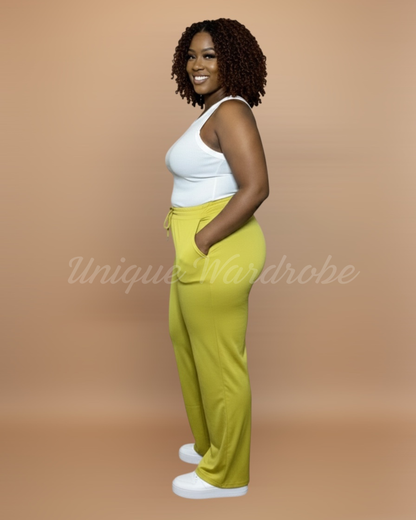 BELLA EVERYDAY PANTS (LEMON GINGER)