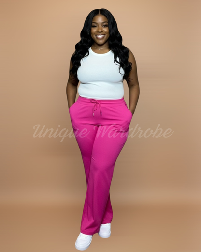 BELLA EVERYDAY PANTS (V.FUCHSIA)