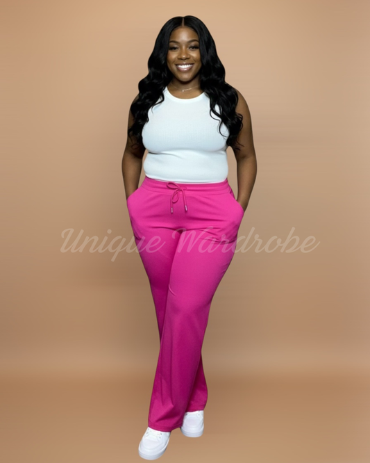 BELLA EVERYDAY PANTS (V.FUCHSIA)