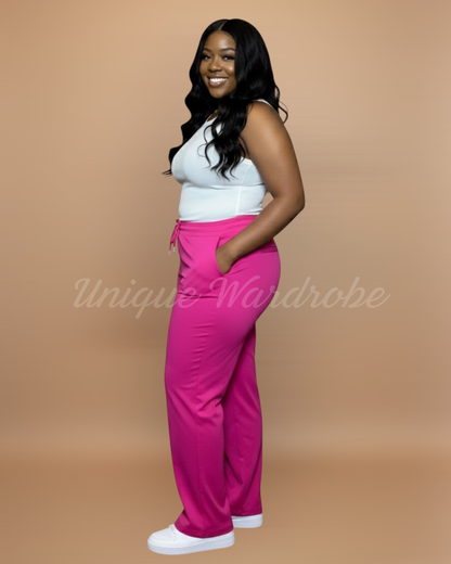 BELLA EVERYDAY PANTS (V.FUCHSIA)