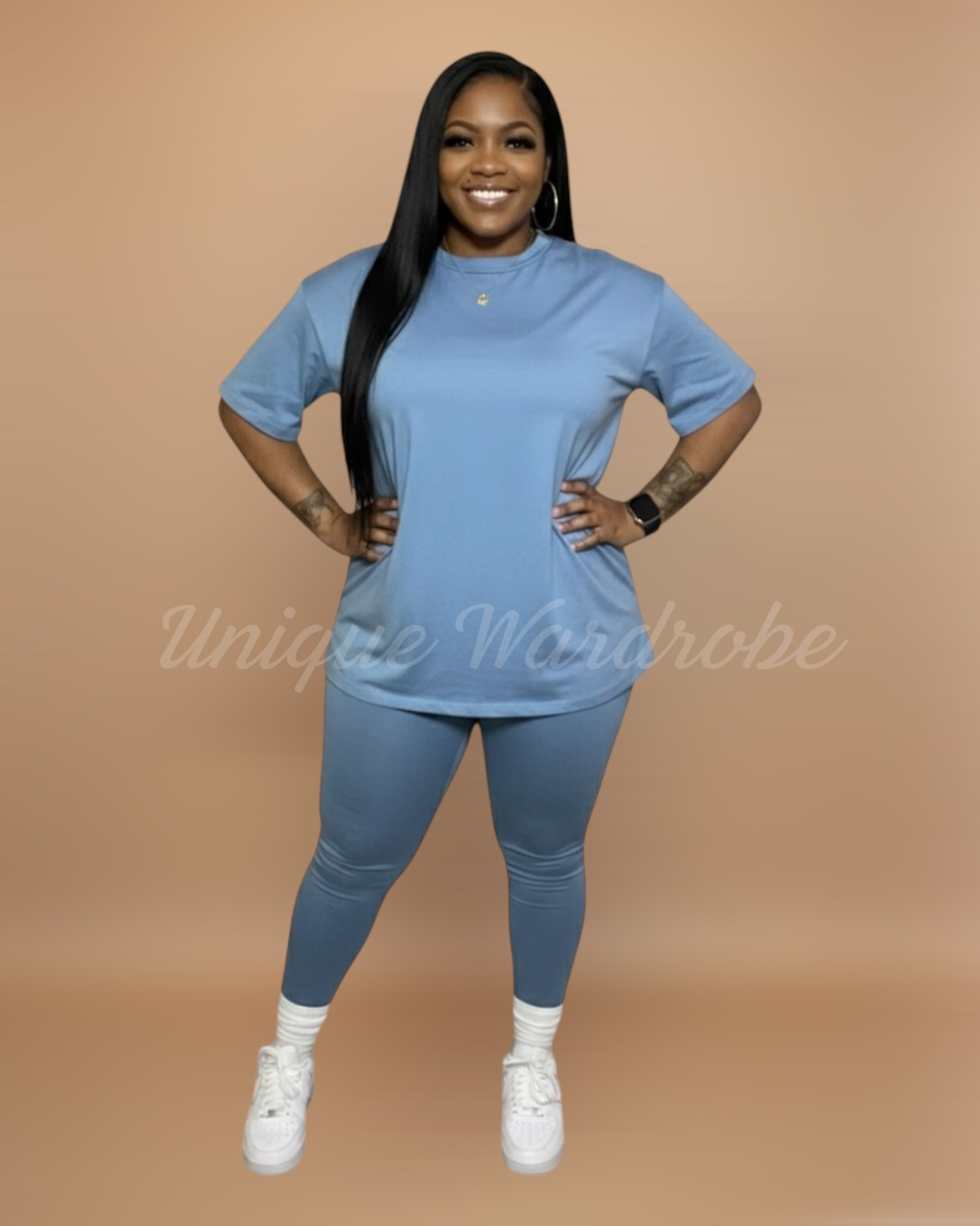 CHILL SET (FADED DENIM)