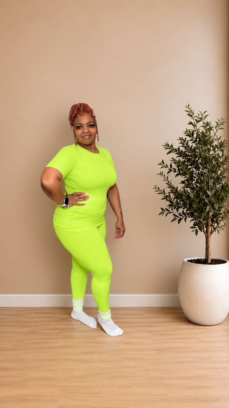 ESSENTIAL BASIC SET (NEON YELLOW)
