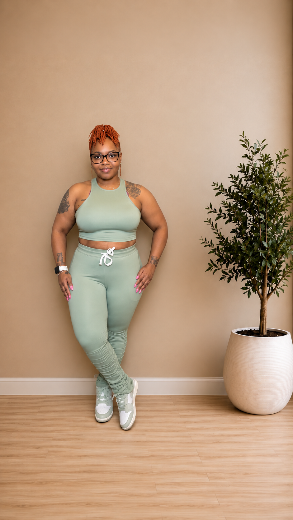 STACKED LEGGING SET (GREEN BAY)