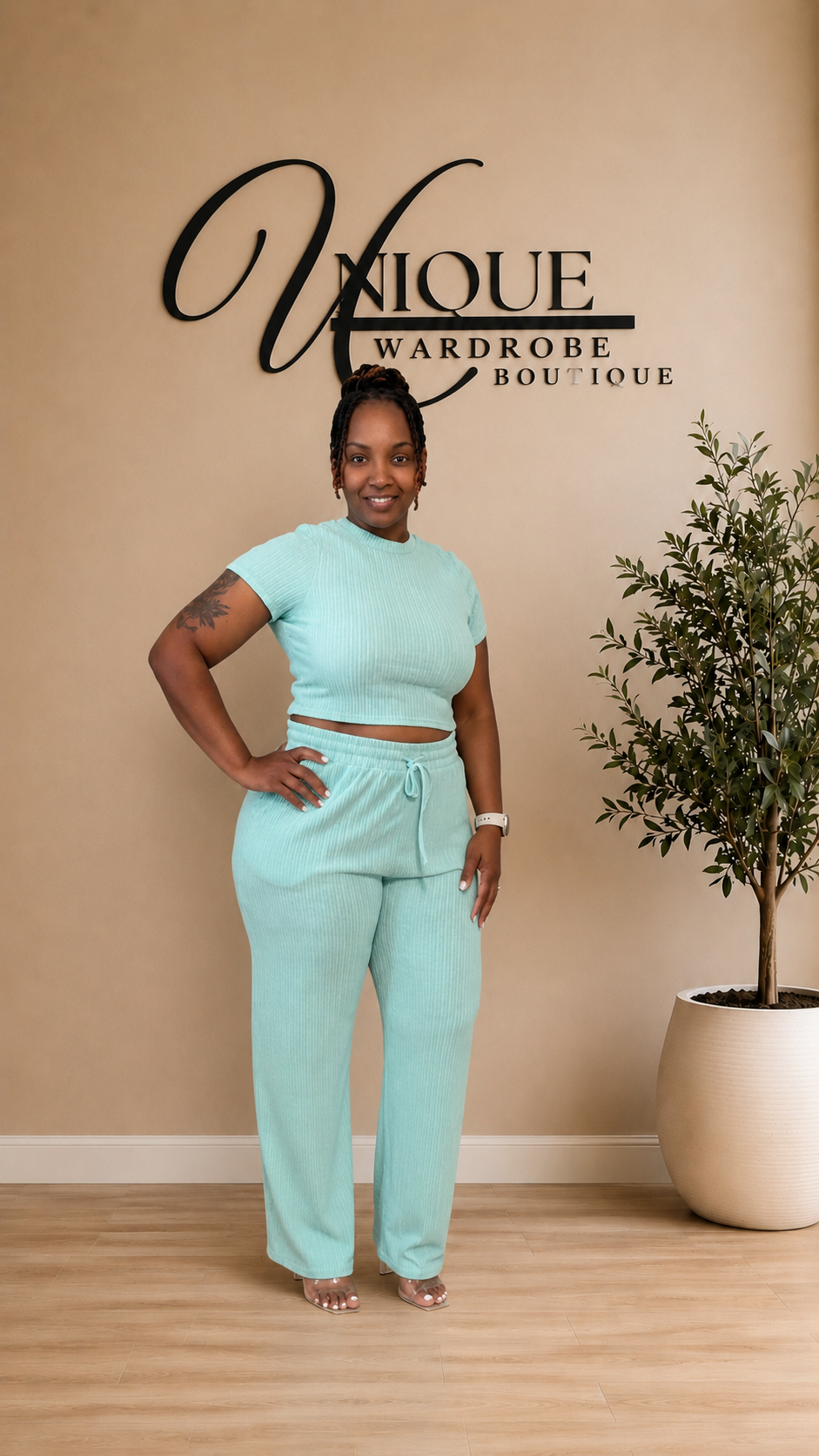 CRINKLE DAZE SET (BLUE)