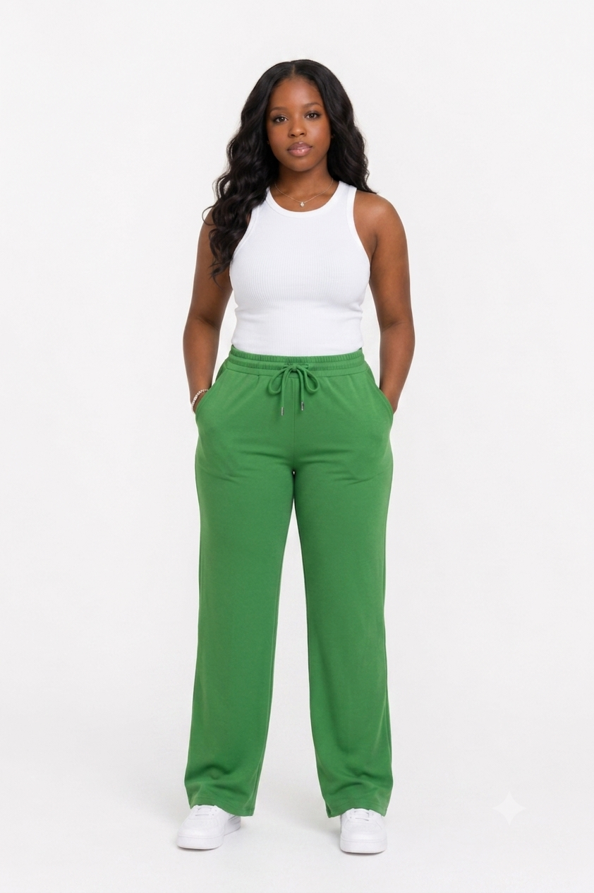 BELLA EVERYDAY PANTS (FOREST)