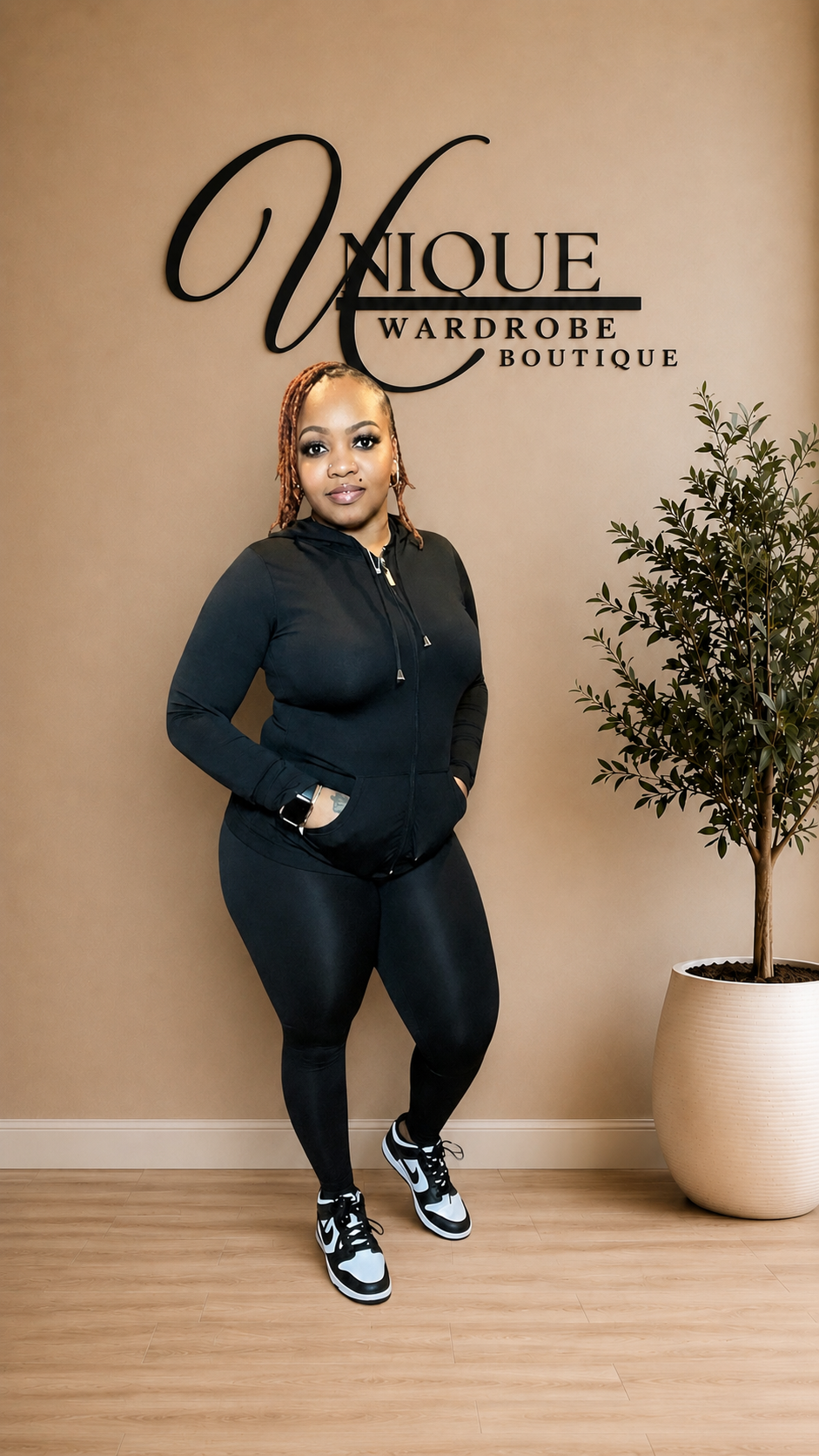 TRACK ME SET(BLACK)