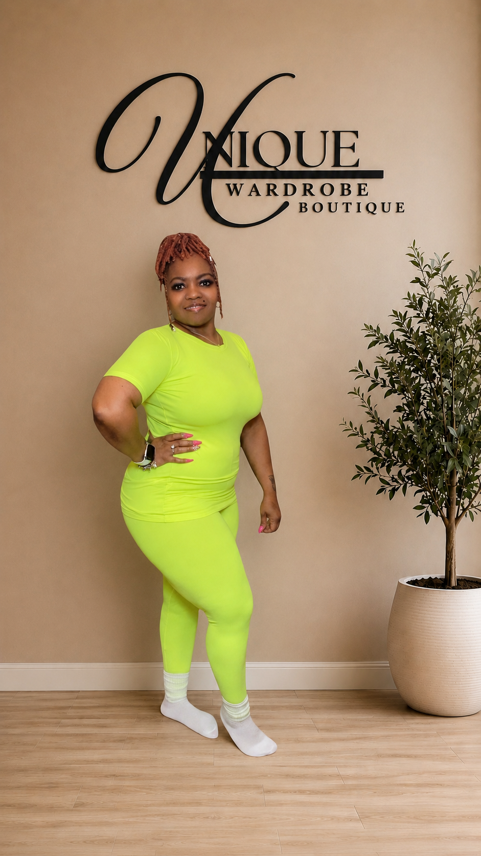 ESSENTIAL BASIC SET (NEON YELLOW)
