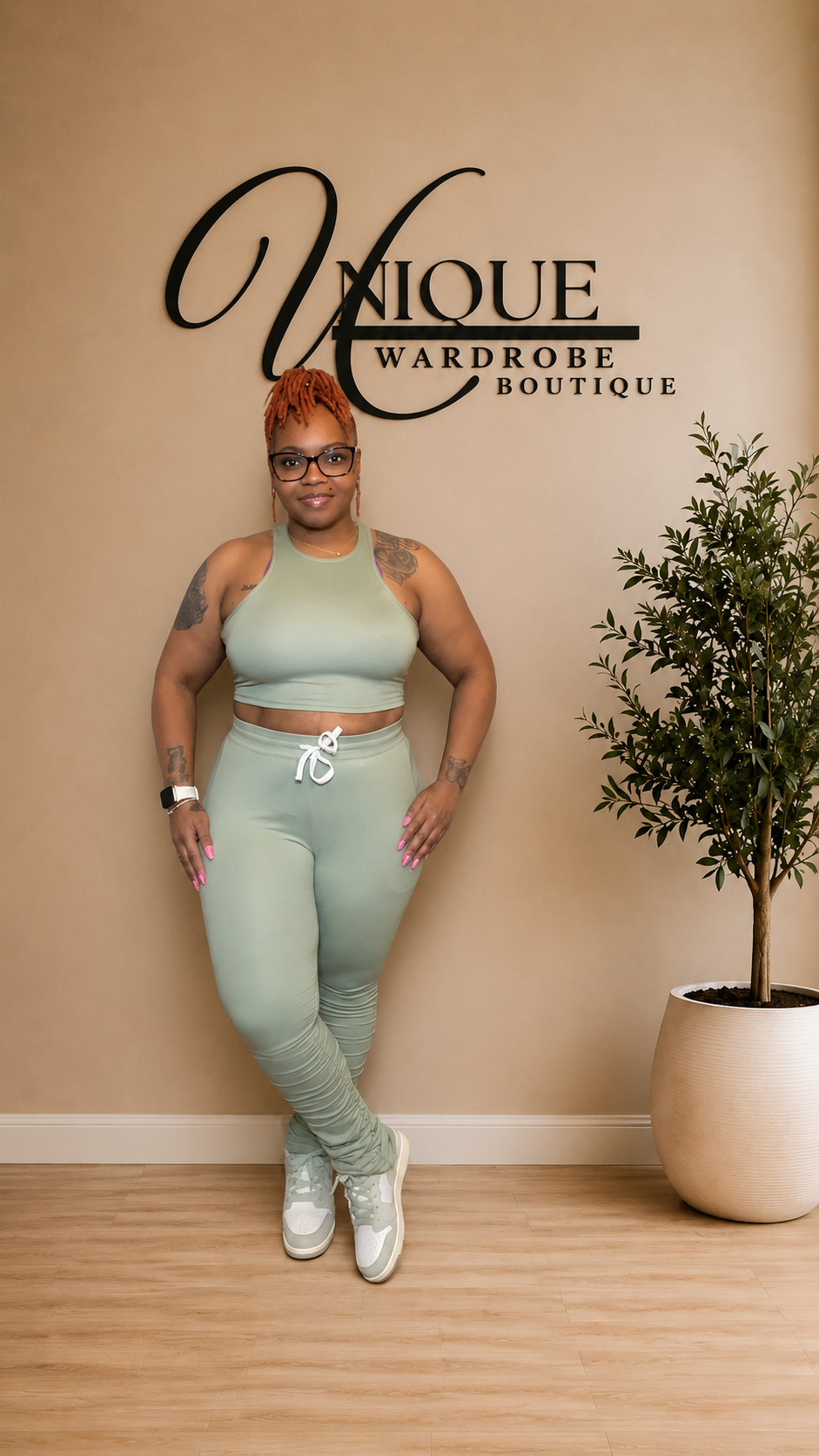 STACKED LEGGING SET (GREEN BAY)