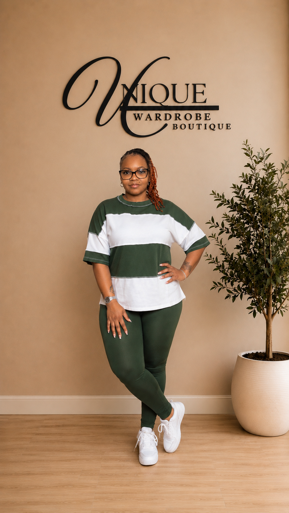 THE THROW ON & GO SET(ARMY GREEN)